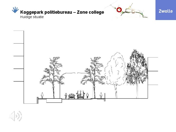 Koggepark politiebureau – Zone college Huidige situatie Water 12 -12 -2021 aanpa ssen 10