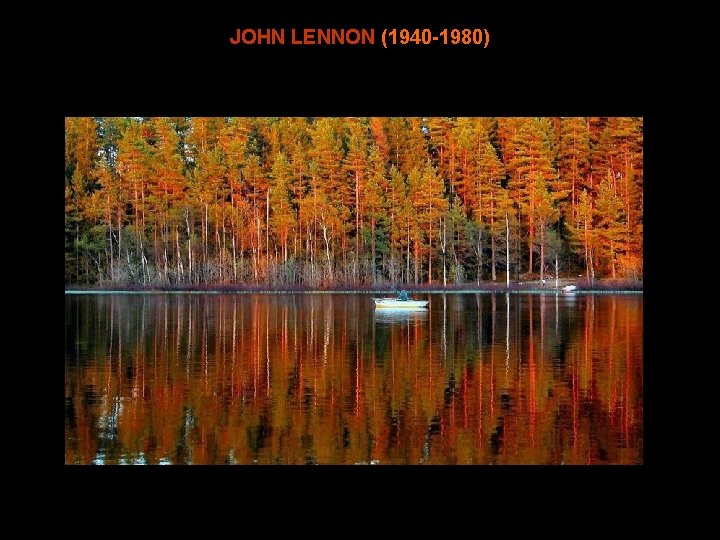 JOHN LENNON (1940 -1980) Imagine wave 