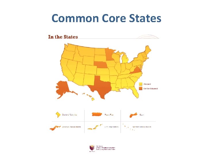 Common Core States 