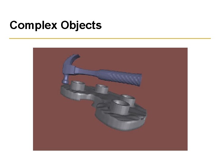 Complex Objects 