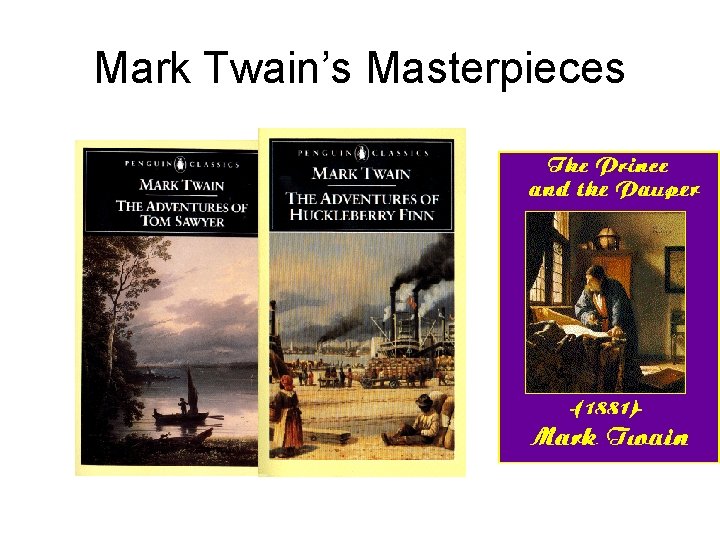 Mark Twain’s Masterpieces 