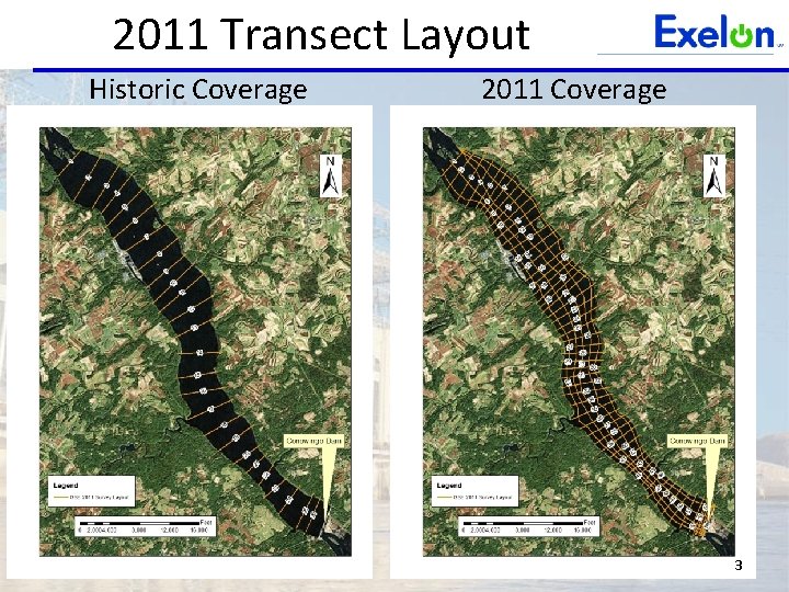 2011 Transect Layout Historic Coverage 2011 Coverage 3 