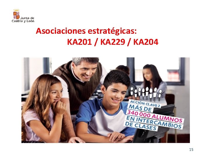 Asociaciones estratégicas: KA 201 / KA 229 / KA 204 15 