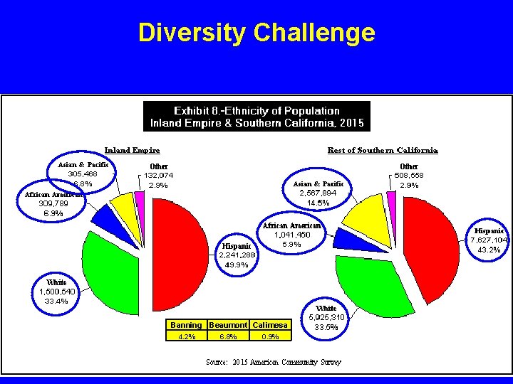 Diversity Challenge Banning Beaumont Calimesa 38. 8% 47. 5% 7. 6% 4. 2% 45.