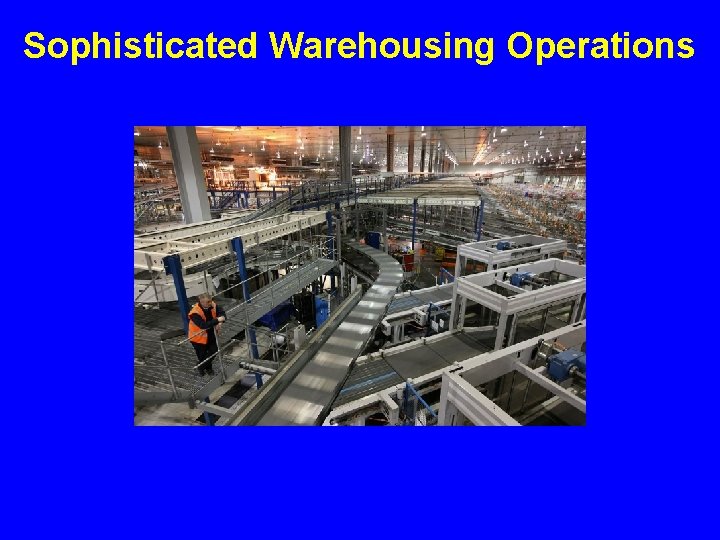 Sophisticated Warehousing Operations 