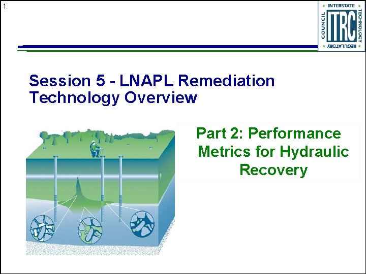 1 Session 5 - LNAPL Remediation Technology Overview Part 2: Performance Metrics for Hydraulic