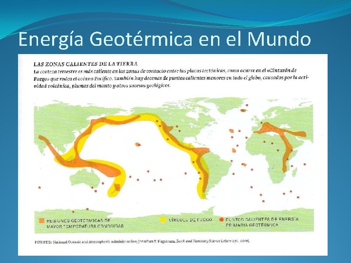 Energía Geotérmica en el Mundo 