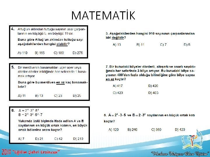 MATEMATİK 