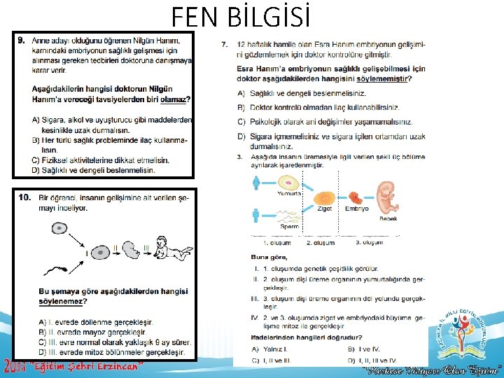 FEN BİLGİSİ 