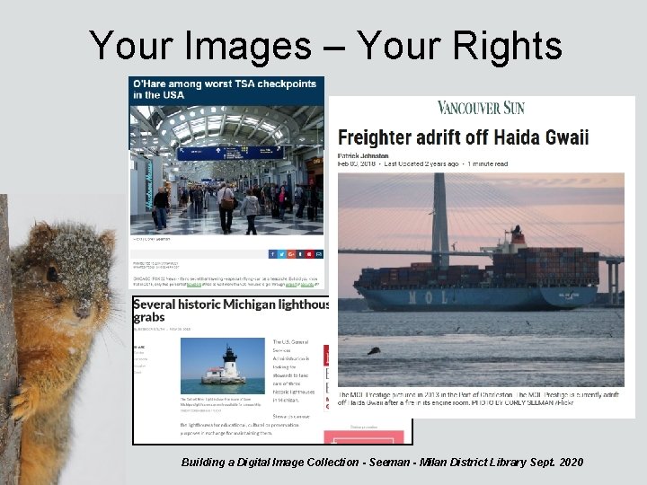 Your Images – Your Rights Building a Digital Image Collection - Seeman - Milan