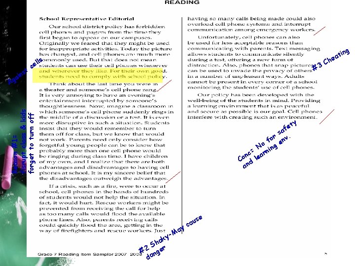 s ain t ll ce s #3 Reason #1= fisrupt class & kids forget s ain t ll ce s #3 Reason #1= fisrupt class & kids forget
