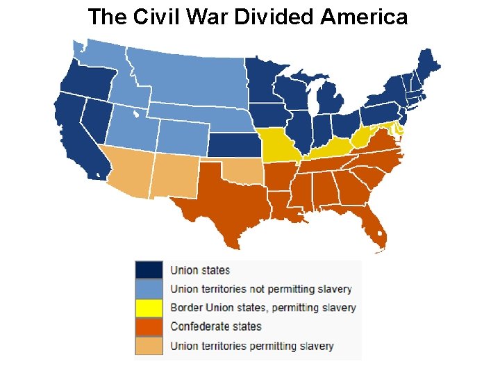 The Civil War Divided America 