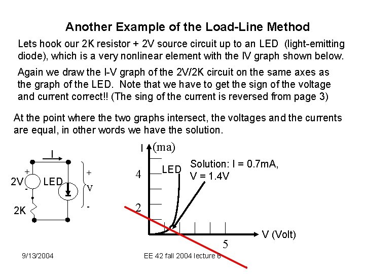 Lecture 6 methods of solving circuits Nodal analysis
