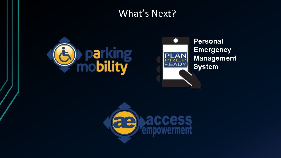What’s Next? Personal Emergency Management System 