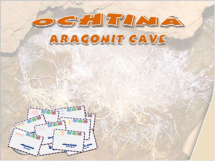 Aragonit cave tan Ochtiná grot Sl. Aovakien z Ochtinai-b arlang Szlovákia e l h
