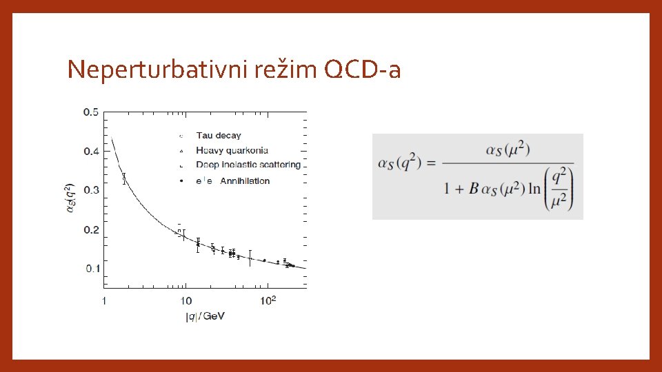 Neperturbativni režim QCD-a 