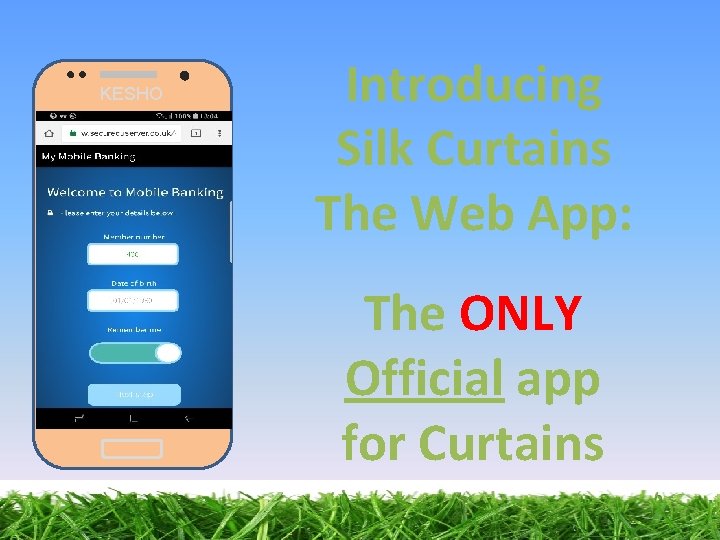 KESHO Introducing Silk Curtains The Web App: The ONLY Official app for Curtains 