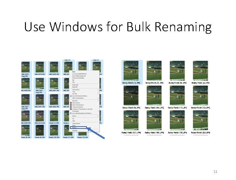 Use Windows for Bulk Renaming 11 