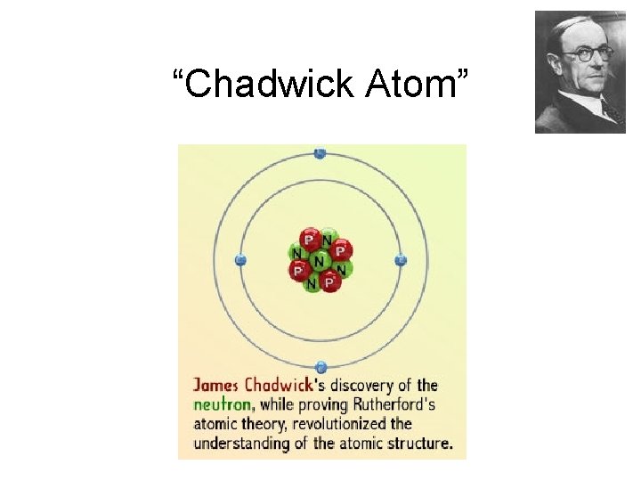 “Chadwick Atom” 
