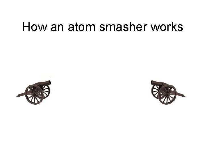 How an atom smasher works 
