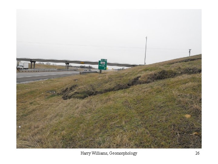 Harry Williams, Geomorphology 26 