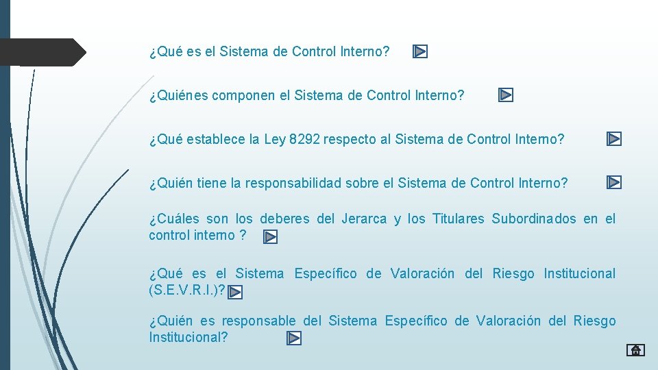 ¿Qué es el Sistema de Control Interno? ¿Quiénes componen el Sistema de Control Interno?