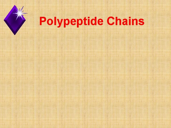 Polypeptide Chains 