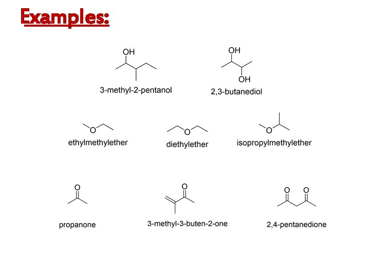 Examples: 