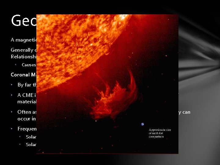 Geomagnetic Storms A magnetic storm is a period of rapid magnetic field variation Generally