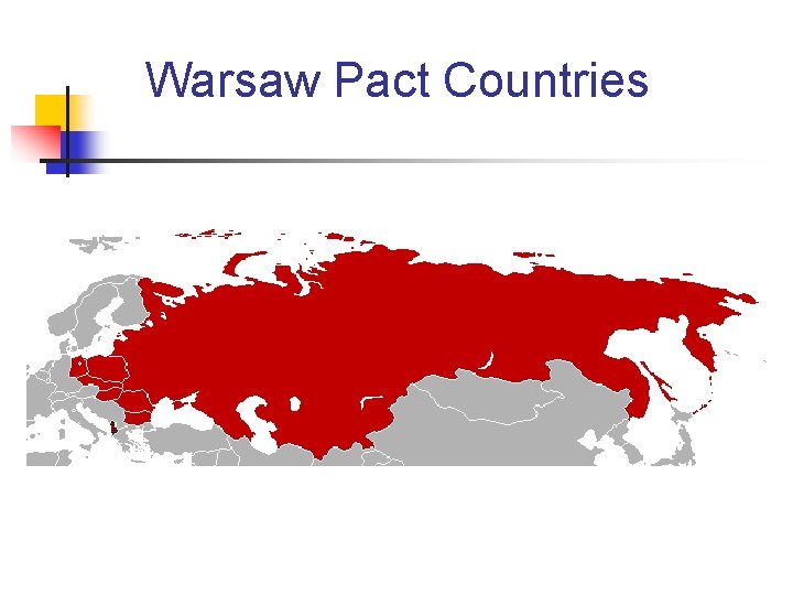 Warsaw Pact Countries 