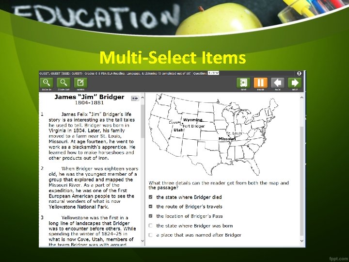 Multi-Select Items 