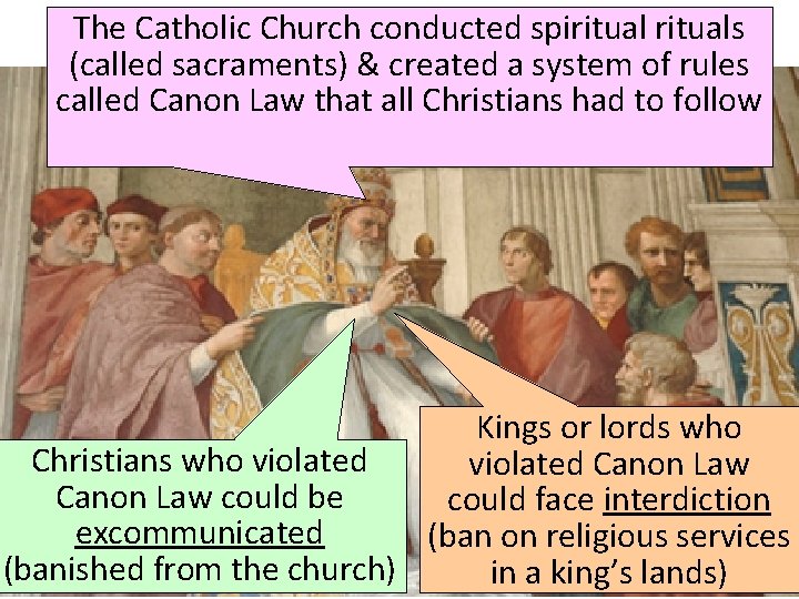 The spirituals The. Catholic Role Church of theconducted Medieval Church (called sacraments) & created The spirituals The. Catholic Role Church of theconducted Medieval Church (called sacraments) & created