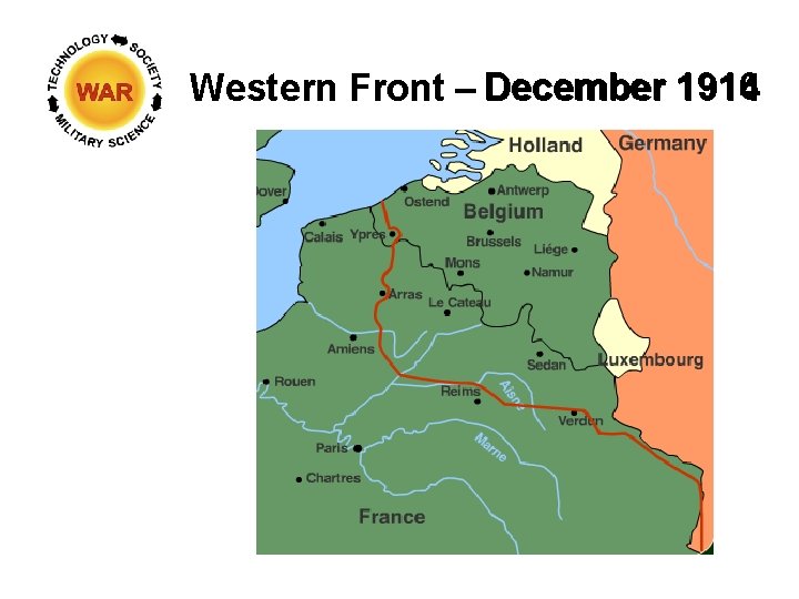 Western Front – December 1916 1914 