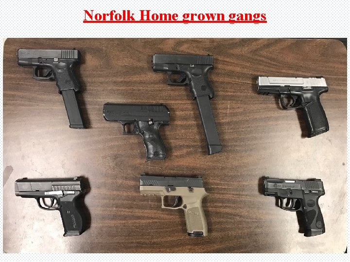 Norfolk Home grown gangs 