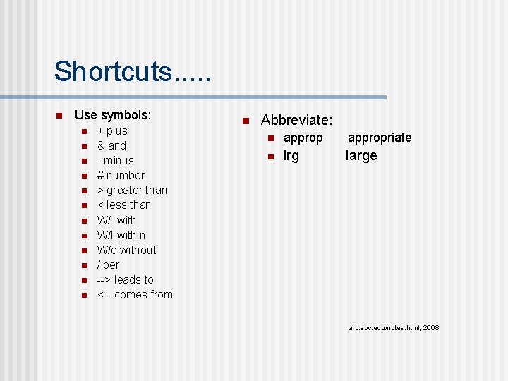 Study Skills and Taking Notes Tips and Tools