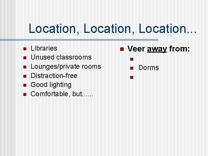 Study Skills and Taking Notes Tips and Tools