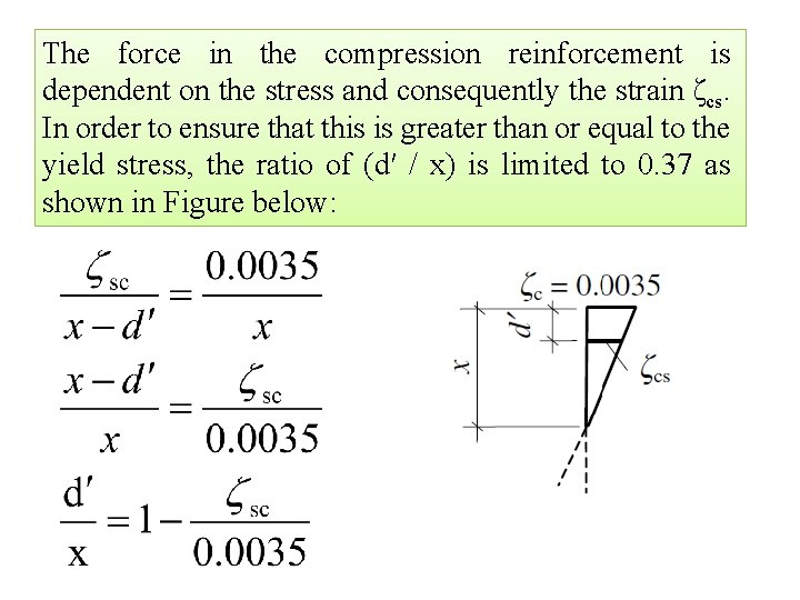 Structural Design I Course Code CIVL 312 By
