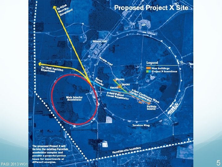 PASI 2013 WG 1 Project X Exp Facilities 4/4/13 5 