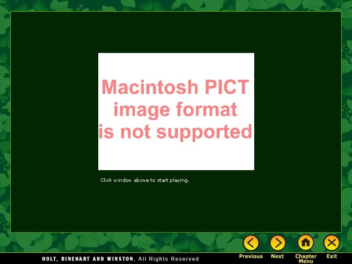 Click window above to start playing. 