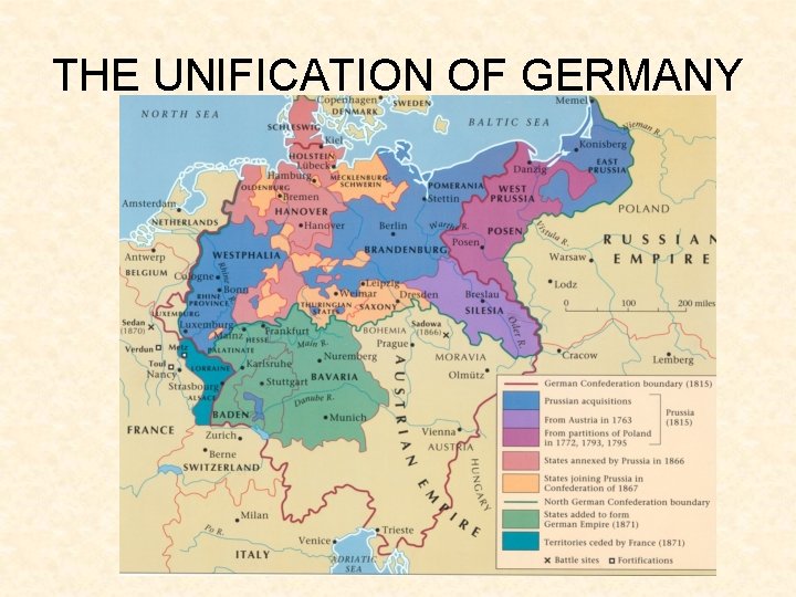 THE UNIFICATION OF GERMANY 