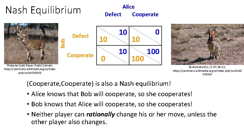 Bob Nash Equilibrium Defect Cooperate Photo by Scott Bauer, Public Domain, https: //commons. wikimedia.