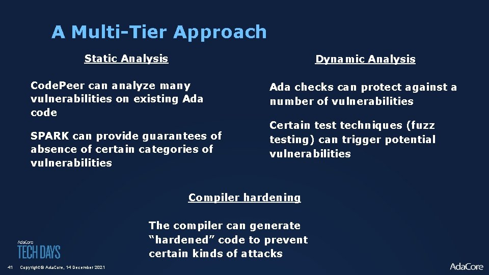 A Multi-Tier Approach Static Analysis Dynamic Analysis Code. Peer can analyze many vulnerabilities on