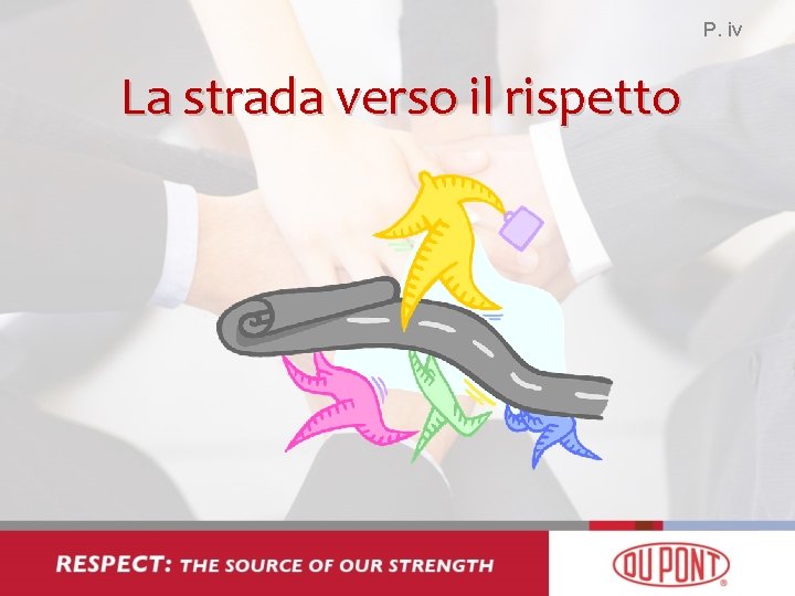 P. iv La strada verso il rispetto 