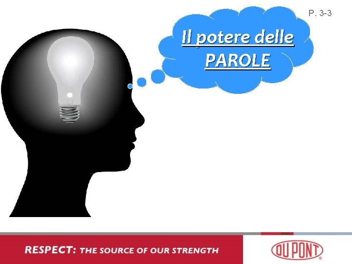 P. 3 -3 Il potere delle PAROLE 