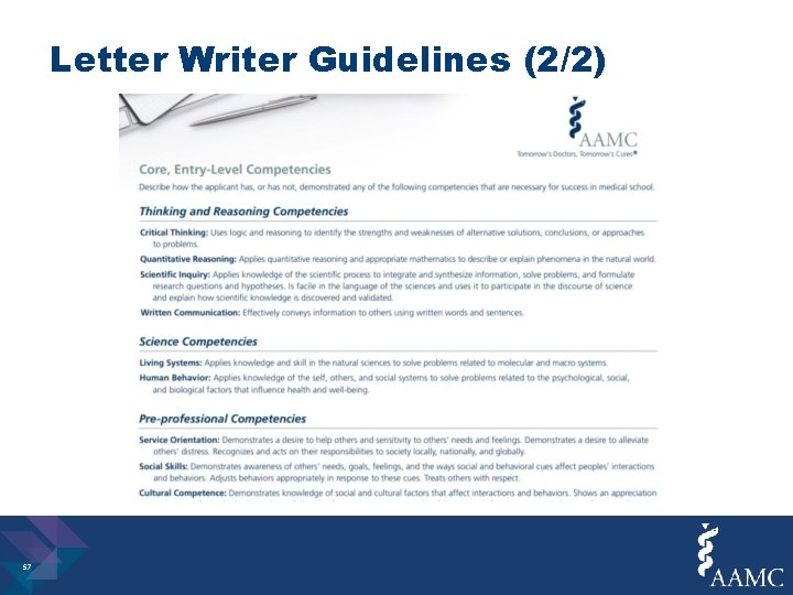 Letter Writer Guidelines (2/2) 57 
