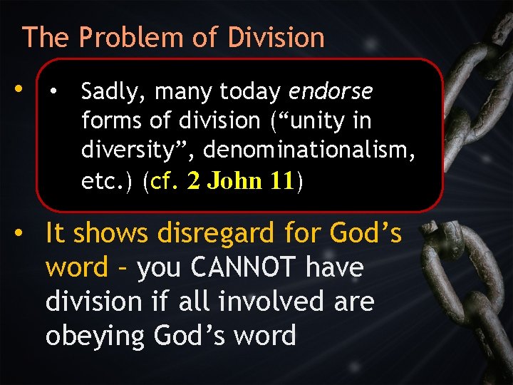 The Problem of Division • It incompatible TRUE • is. Sadly, many todaywith endorse