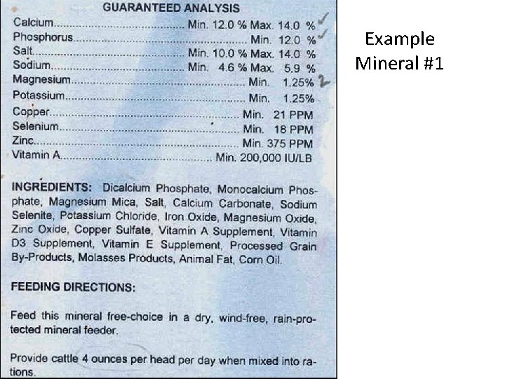 Example Mineral #1 