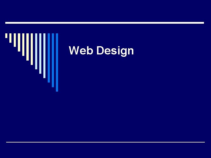 Web Design 