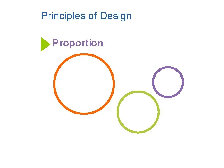 Principles of Design Proportion 