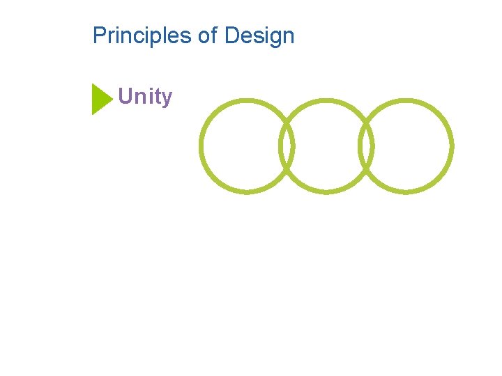 Principles of Design Unity 